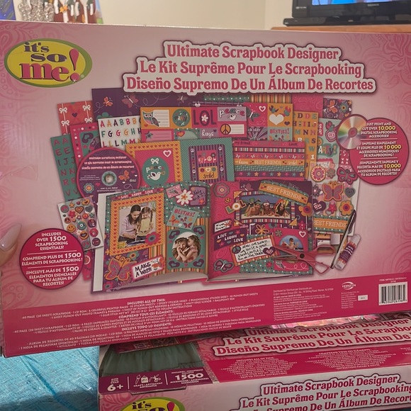 Its So Me Ultimate Scrapbook Designer Kit With CD 26196 New In Box - Picture 5 of 5